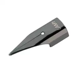 (1215062) LAMY PLUMÍN Z50 RECAMBIO LH PARA ZURDOS ACERO PULIDO NEGRO