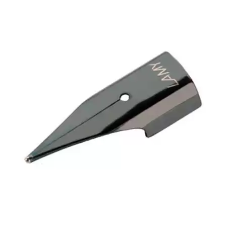 (1215062) LAMY PLUMÍN Z50 RECAMBIO LH PARA ZURDOS ACERO PULIDO NEGRO