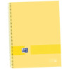 (400149494) OXFORD CUADERNO &YOU EUROPEANBOOK 1 WRITE&ERASE 80H A4+ 5X5MM MICROPERFORADO T/EXTRADURA PACK 5 UD BANANA