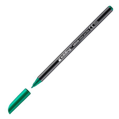 (1200-04) EDDING ROTULADOR 1200 PUNTA FINA VERDE