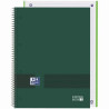 (400158919) OXFORD CUADERNO &YOU EUROPEANBOOK 1 WRITE&ERASE 80H A4+ 5X5MM MICROPERFORADO TAPA EXTRADURA VERDE MILITAR