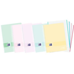 (400174037) OXFORD CUADERNO EUROPEANBOOK 4 LIVE&GO A6 120H 5X5 T/PLÁSTICO OPACO C/SURTIDOS PASTEL