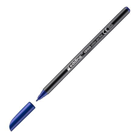 (1200-03) EDDING ROTULADOR 1200 PUNTA FINA AZUL