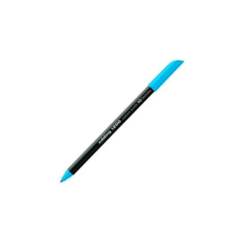 (1200-10) EDDING ROTULADOR 1200 PUNTA FINA AZUL CLARO
