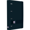 (400198250) OXFORD EUROPEANBINDER LIVE&GO CARPETA ANILLAS 4X35 A4+ C/RECAMBIO 1 LÍNEA WRITE&ERASE POLYFOAM NEGRO