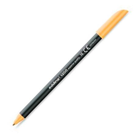 (1200-16) EDDING ROTULADOR 1200 PUNTA FINA NARANJA CLARO