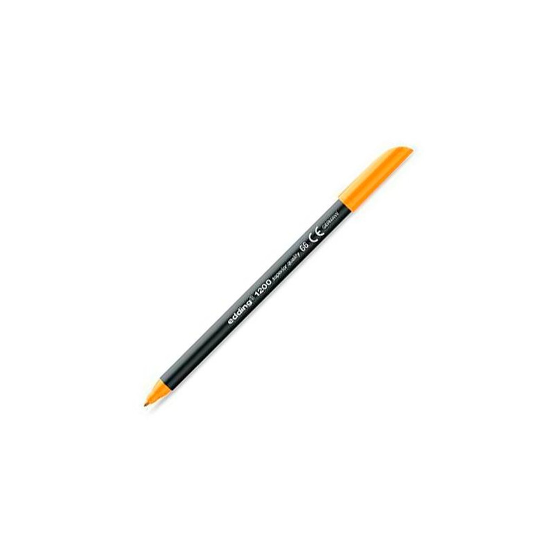 (1200-66) EDDING ROTULADOR 1200 PUNTA FINA NARANJA NEÓN
