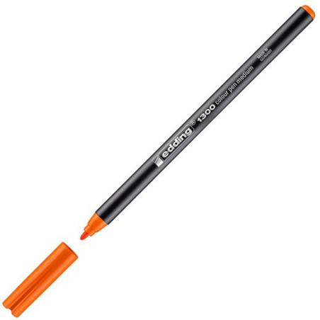 (1300-06) EDDING ROTULADOR 1300 TRAZO MEDIO NARANJA