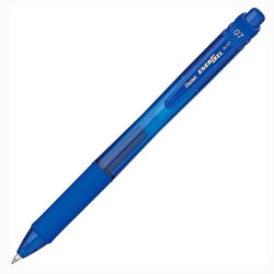 (BL107-CX) PENTEL BOLÍGRAFO ENERGEL RETRÁCTIL PUNTA 0.7MM AZUL CAJA 12 UD