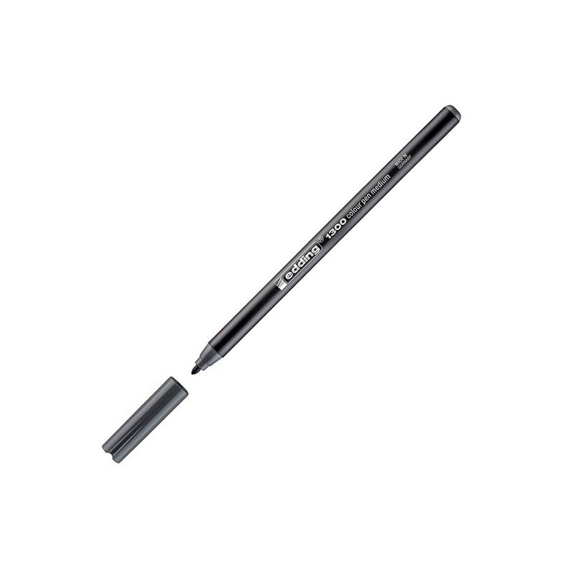 (1300-12) EDDING ROTULADOR 1300 TRAZO MEDIO GRIS
