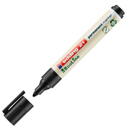 (21-01) EDDING MARCADOR PERMANENTE 21 ECOLINE NEGRO
