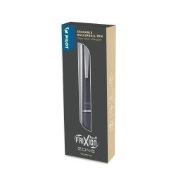 (BLRT-FRZ7-NV-B) PILOT BOLÍGRAFO TINTA BORRABLE FRIXION ZONE 0.7 GRIS ESTUCHE INDIVIDUAL
