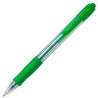(BPGP-10R-M-G) PILOT BOLÍGRAFO SUPERGRIP M VERDE CUERPO VERDE