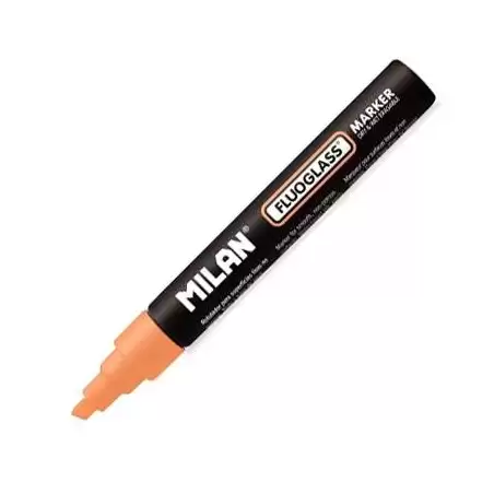 (591293212) MILAN FLUOGLASS ROTULADOR BORRABLE NARANJA