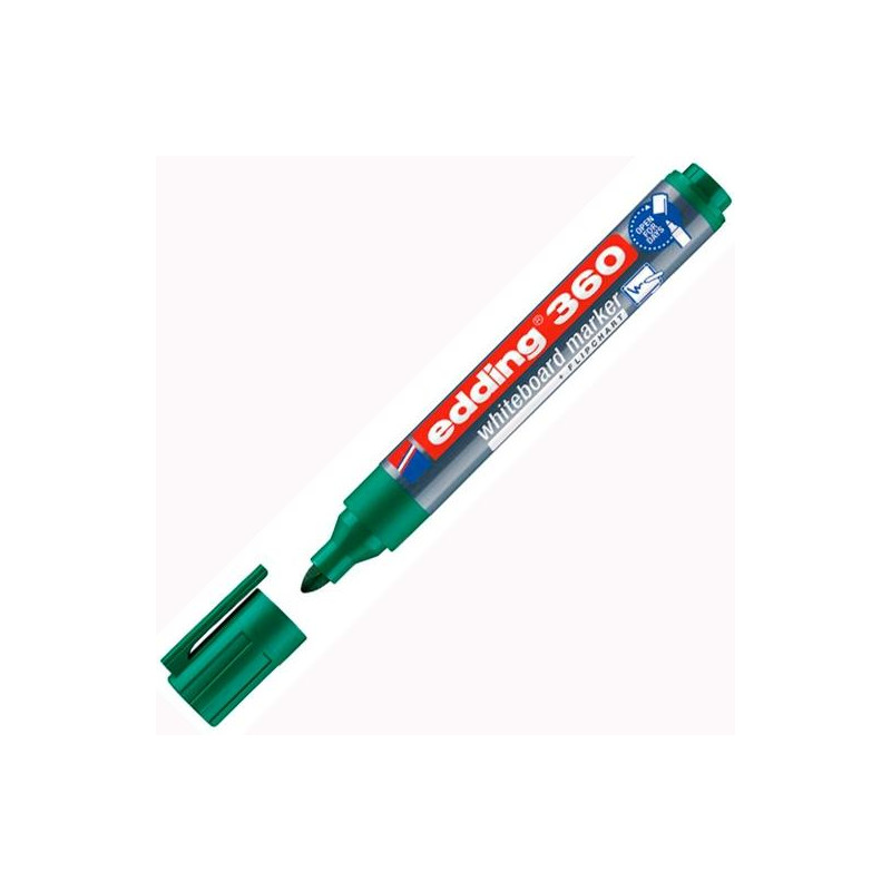 (360-04) EDDING MARCADOR PIZARRA BLANCA 360 RELLENABLE VERDE