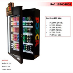 (182634836) POSCA EXPOSITOR MARCADOR  PC-1MR/1M/3M/5M/7M/8K -281 PIEZAS-