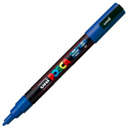 (284646000) POSCA MARCADOR  PC-3M PUNTA CÓNICA 0,9 - 1,3 MM AZUL