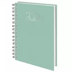 (0D0858B26) DEUSTO DIETARIO-D08 BASE WIRE'O 58-PREMIUM 14.1X20.5CM DP B26-VERDE 2026