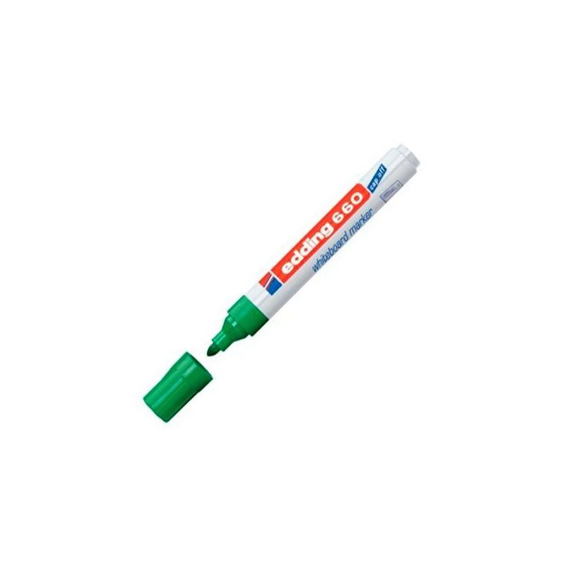 (660-04) EDDING MARCADOR PIZARRA BLANCA 660 RELLENABLE VERDE
