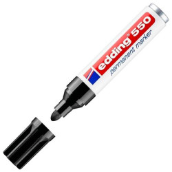 (550-01) EDDING MARCADOR PERMANENTE 550 NEGRO