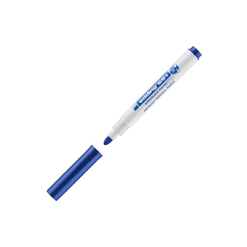 (661-03) EDDING MARCADOR PIZARRA BLANCA 661 AZUL