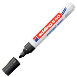 (660-01) EDDING MARCADOR PIZARRA BLANCA 660 RELLENABLE NEGRO