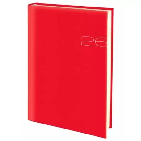 (0E1104C20) DEUSTO AGENDA-E11 DÍA 04-POSITANO 17X24CM DP C20-ROJO 2026