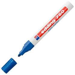(750-03) EDDING MARCADOR PERMANENTE 750 TINTA OPACA BRILLANTE AZUL