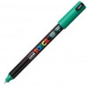(289777000/317792000) POSCA MARCADOR  PC-1MR NO PERMANENTE PUNTA EXTRAFINA 0.7MM VERDE