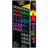 (345157000) POSCA MARCADOR PC-5BR BRUSH PUNTA M SEMIFLEXIBLE COLORES SURTIDOS EXPOSITOR 60 UD