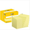 (7100290170) POST-IT BLOC NOTAS ADHESIVAS 656 100H 51X76 CANARY YELLOW PAQUETE 12 UD