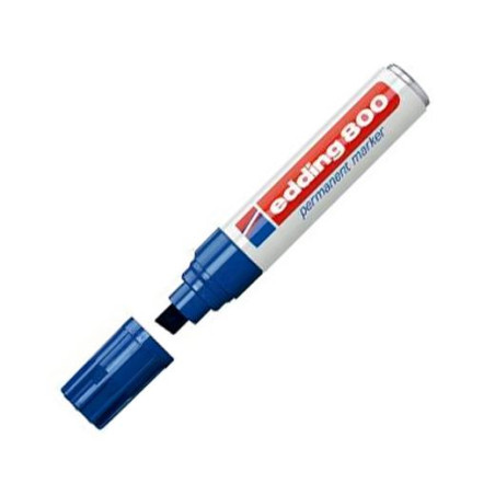 (800-3) EDDING MARCADOR PERMANENTE 800 AZUL