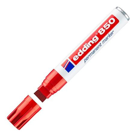 (850-02) EDDING MARCADOR PERMANENTE 850 ROJO
