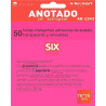 (AB-1343) ROYMART BLOC NOTAS ADHESIVAS INTELIGENTES REMOVIBLES 50H 76X76 ACETATO TRANSPARENTE ROSA FLUORESCENTE