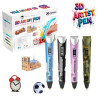 (AB-0300) ROYMART 3D ARTIST PEN C/ 6 COLORES DE RECAMBIOS 4 COLORES