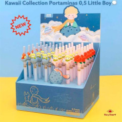 (EZV-2635) ROYMART PORTAMINAS LITTLE BOY 2 COLORES 0.5 EXPOSITOR 36 UD C/SURTIDOS