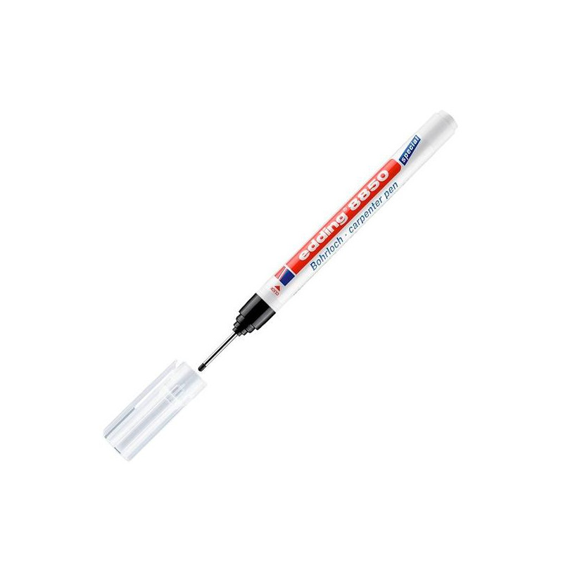 (e-8850-1-4001) EDDING MARCADOR PERMANENTE PARA TALADROS 8850 NEGRO