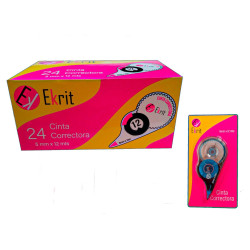 (CORRECTION TAPE) EKRIT CINTA CORRECTORA 5MM X 12M BLISTER