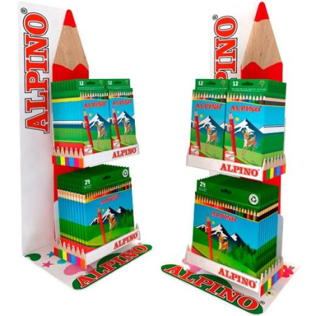 (AL001903A) ALPINO EXPOSITOR ESTRELLA CONTENIDO AL010654 AL010658