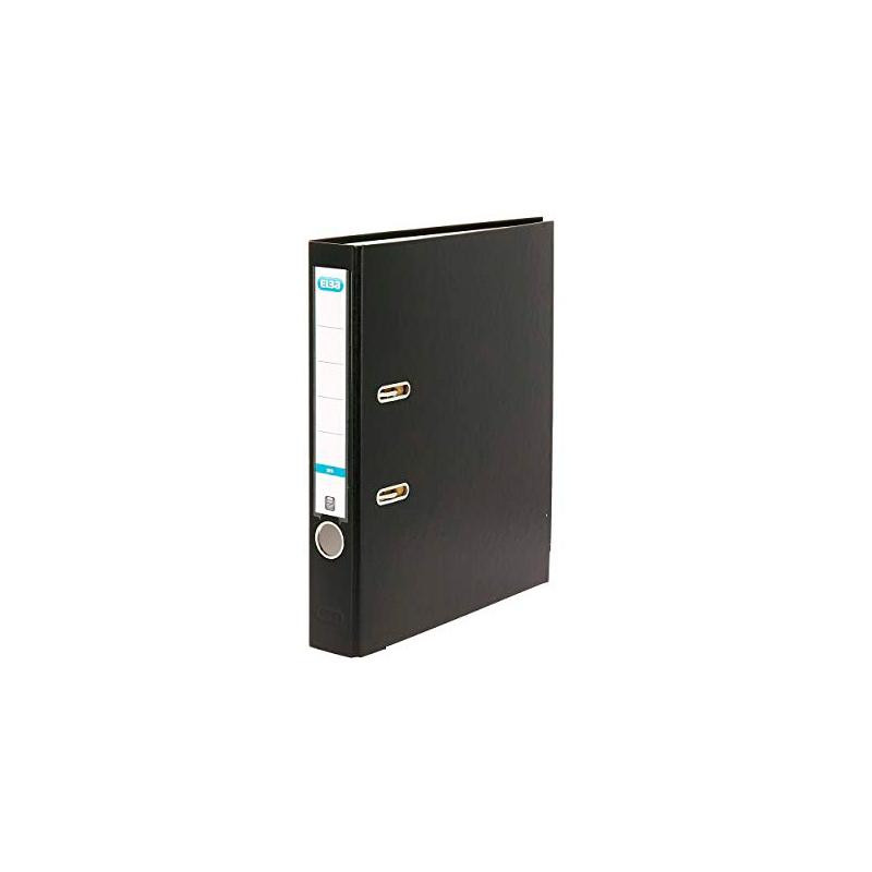 (100023260) ELBA ARCHIVADOR PALANCA RADO TOP LOMO 50MM A4 C/CANTONERAS CARTÓN FORRADO PP NEGRO