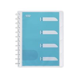 (100205613) ELBA CARPETA DE FUNDAS INTERCAMBIABLES VARIOZIP 30 FUNDAS HAWAI  4 SEPARADORES + INDICE TRANSPARENTE A4