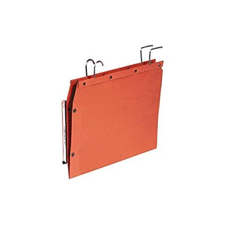 (100330439) ELBA CARPETAS COLGANTES VISOR LATERAL 250X350MM ARMARIO TUB SOPFADE PACK 25U NARANJA