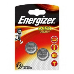 (EGBCR24502) ENERGIZER PILAS PLANAS DE LITIO 3V - CR2450 (2 PACK)