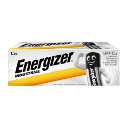 (ENEINDLR14C12) ENERGIZER PILA INDUSTRIAL CLR14 ALCALINAS C 1.5V BLISTER-12-