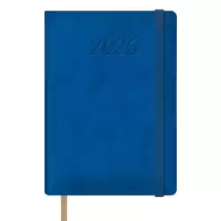 (12878-2026) DOHE AGENDA ANUAL SAMBA 15X21CM DP CIERRE C/GOMA AZUL 2026