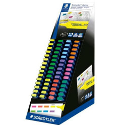 (364 CA60) STAEDTLER MARCADOR FLUORESCENTE TEXTSURFER CLASSIC C/SURTIDOS EXPOSITOR 60 UD