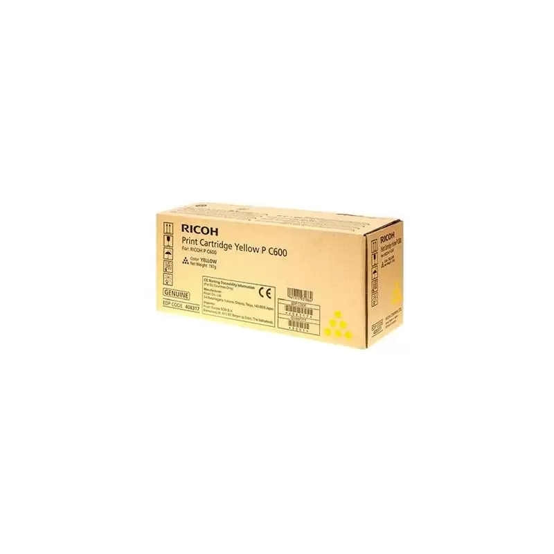 (408317) RICOH TONER AMARILLO P C600BK