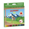 (AL000129) ALPINO LÁPICES DE COLORES TRI 175MM C/SURTIDOS ESTUCHE 24 UD