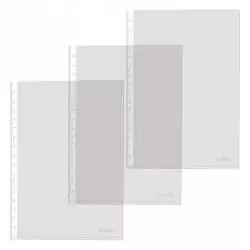 (90584) DOHE FUNDA MULTITALADRO 16 PP CRISTAL FOLIO 70 MICRAS PREMIUM CRISTAL -100U-