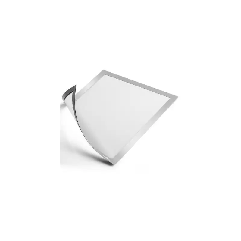 (486923) DURABLE MARCO INFORMATIVO MAGNETICO DURAFRAME A4 PLATA -5U-